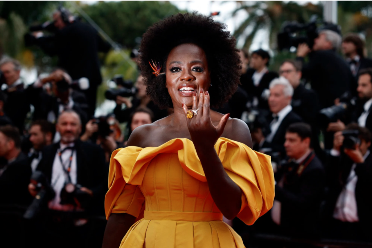 Viola Davis mặc đồ dạ hội của Boucheron 